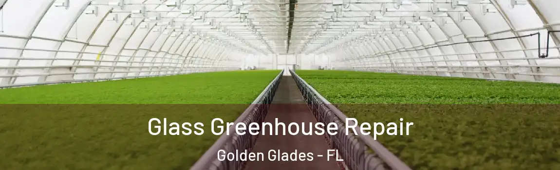 Glass Greenhouse Repair Golden Glades - FL